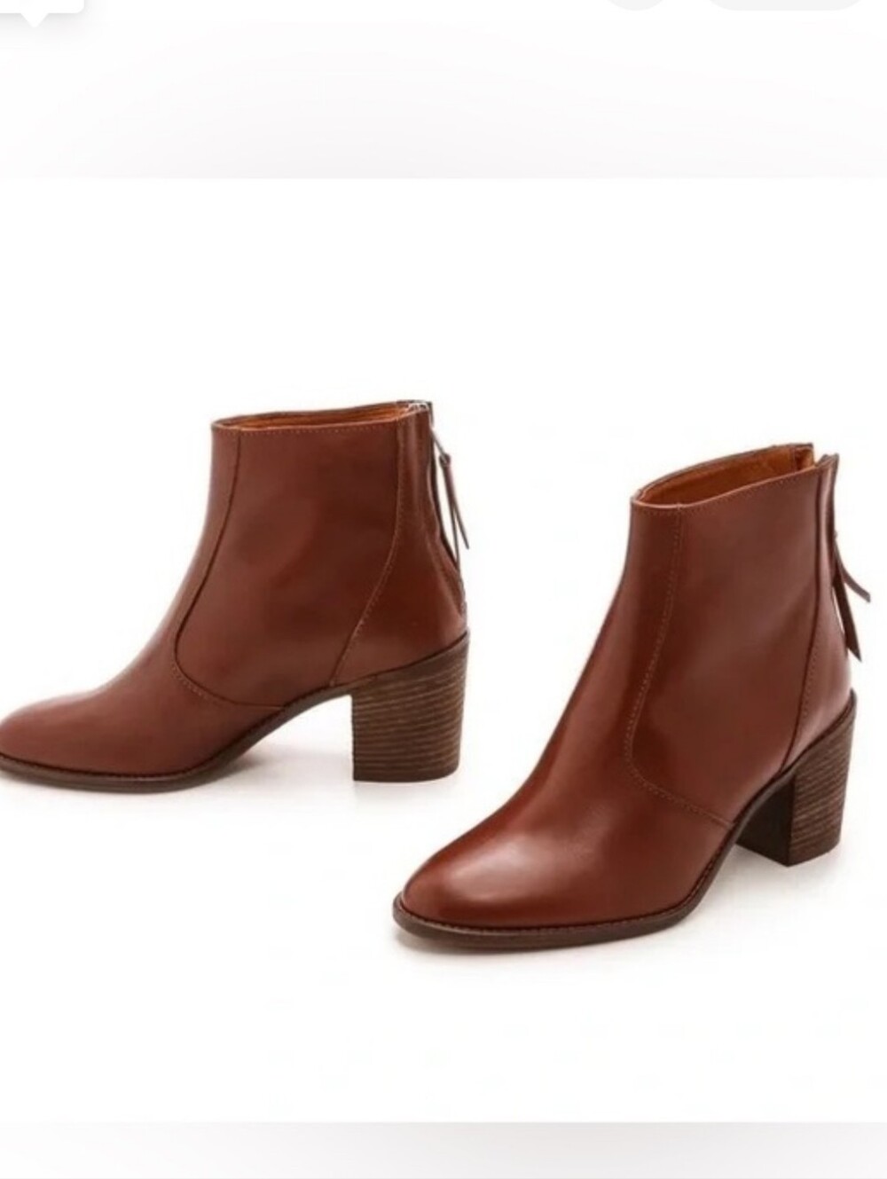 Madewell The Ames Boot In Cognac 6.5